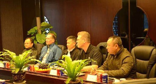 全球最大通机制造商美国B&S拜访yl23455永利