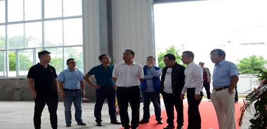 涪陵区委书记及宗申产业集团董事局主席莅临yl23455永利参观指导(图4)